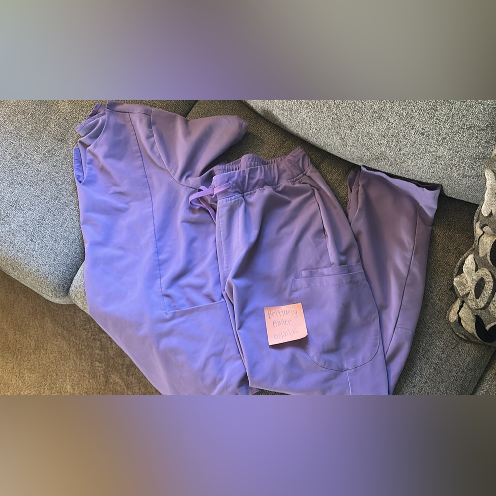 Purple Women's Scrub Pants
